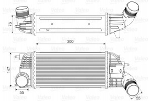 Valeo Ψυγείο Αέρα Υπερπλήρωσης - 818620