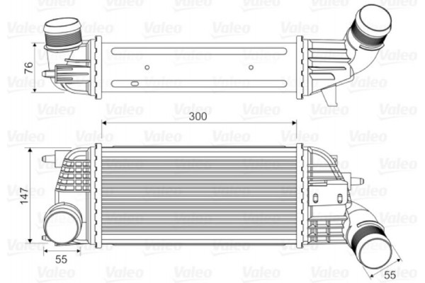 Valeo Ψυγείο Αέρα Υπερπλήρωσης - 818620