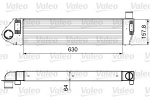 Valeo Ψυγείο Αέρα Υπερπλήρωσης - 818621