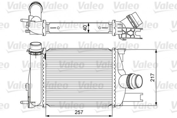 Valeo Ψυγείο Αέρα Υπερπλήρωσης - 818622