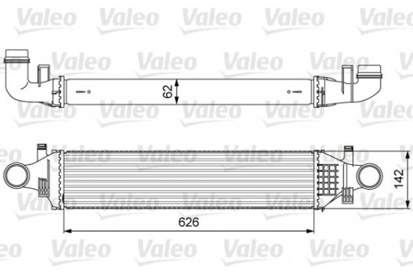 Valeo Ψυγείο Αέρα Υπερπλήρωσης - 818623