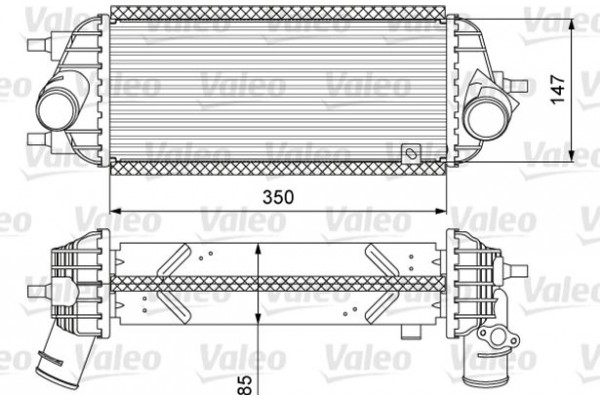 Valeo Ψυγείο Αέρα Υπερπλήρωσης - 818626