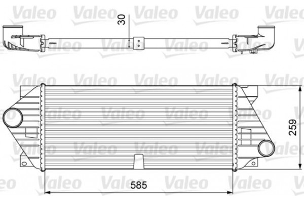 Valeo Ψυγείο Αέρα Υπερπλήρωσης - 818635