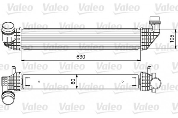 Valeo Ψυγείο Αέρα Υπερπλήρωσης - 818636