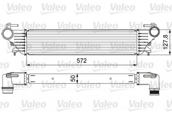 Valeo Ψυγείο Αέρα Υπερπλήρωσης - 818639