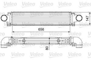 Valeo Ψυγείο Αέρα Υπερπλήρωσης - 818646