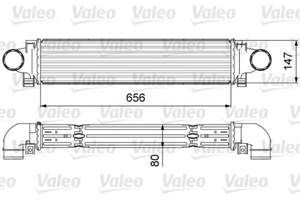 Valeo Ψυγείο Αέρα Υπερπλήρωσης - 818646