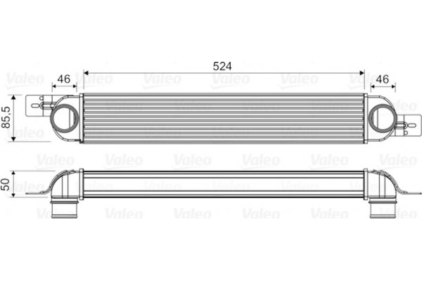 Valeo Ψυγείο Αέρα Υπερπλήρωσης - 818661