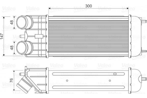 Valeo Ψυγείο Αέρα Υπερπλήρωσης - 818663