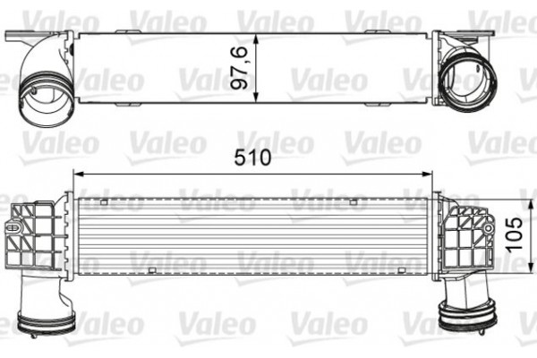 Valeo Ψυγείο Αέρα Υπερπλήρωσης - 818664