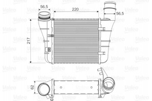 Valeo Ψυγείο Αέρα Υπερπλήρωσης - 818669