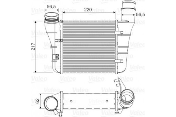 Valeo Ψυγείο Αέρα Υπερπλήρωσης - 818669