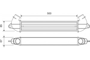 Valeo Ψυγείο Αέρα Υπερπλήρωσης - 818712