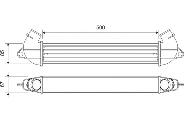 Valeo Ψυγείο Αέρα Υπερπλήρωσης - 818712