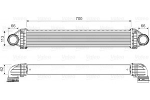 Valeo Ψυγείο Αέρα Υπερπλήρωσης - 818806