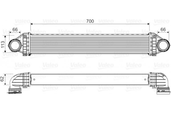 Valeo Ψυγείο Αέρα Υπερπλήρωσης - 818806