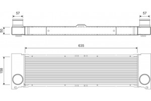 Valeo Ψυγείο Αέρα Υπερπλήρωσης - 818807