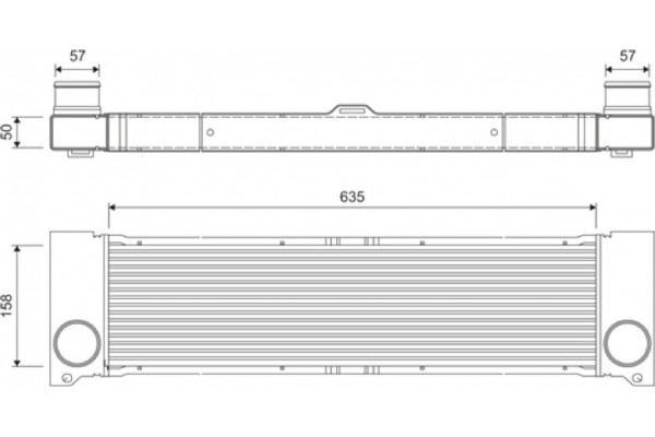 Valeo Ψυγείο Αέρα Υπερπλήρωσης - 818807