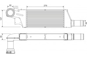 Valeo Ψυγείο Αέρα Υπερπλήρωσης - 818809