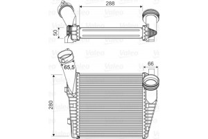 Valeo Ψυγείο Αέρα Υπερπλήρωσης - 818814