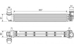 Valeo Ψυγείο Αέρα Υπερπλήρωσης - 818878