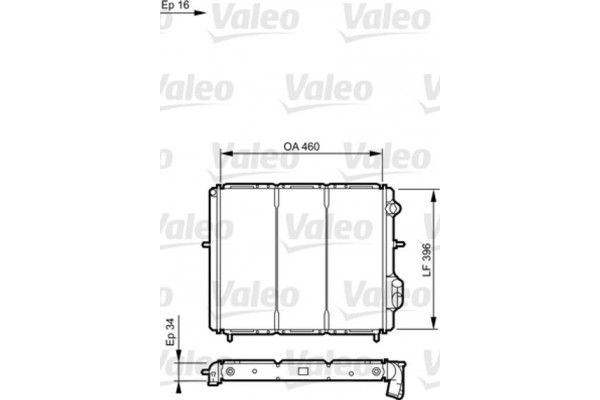 Valeo Ψυγείο, Ψύξη Κινητήρα - 730183