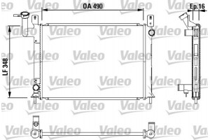 Valeo Ψυγείο, Ψύξη Κινητήρα - 730406