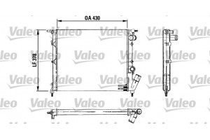 Valeo Ψυγείο, Ψύξη Κινητήρα - 730499