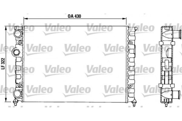 Valeo Ψυγείο, Ψύξη Κινητήρα - 730503