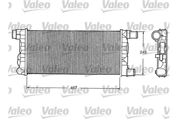 Valeo Ψυγείο, Ψύξη Κινητήρα - 730520