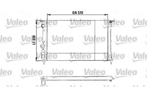 Valeo Ψυγείο, Ψύξη Κινητήρα - 730551