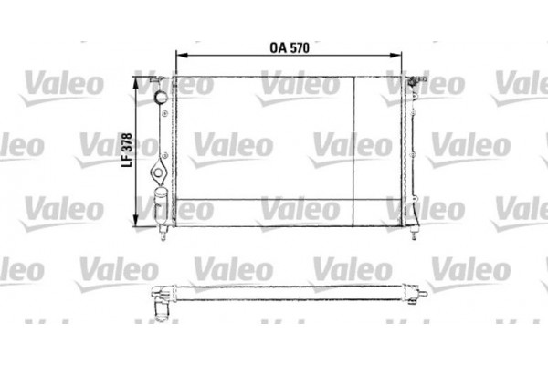 Valeo Ψυγείο, Ψύξη Κινητήρα - 730551