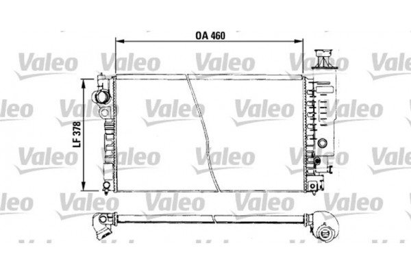 Valeo Ψυγείο, Ψύξη Κινητήρα - 730572