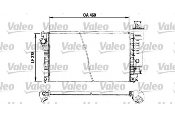 Valeo Ψυγείο, Ψύξη Κινητήρα - 730572