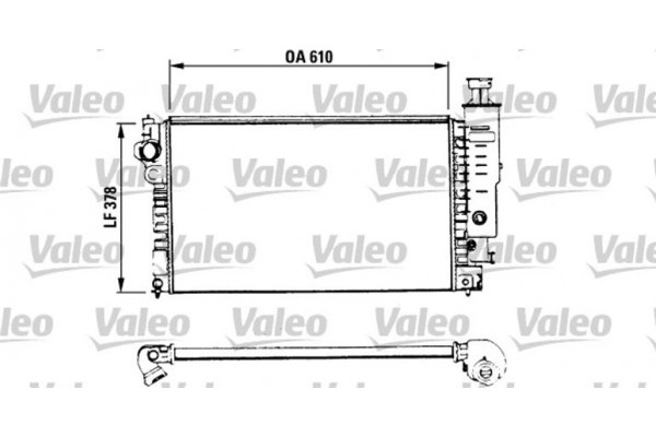 Valeo Ψυγείο, Ψύξη Κινητήρα - 730575