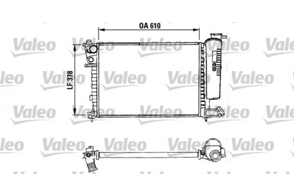 Valeo Ψυγείο, Ψύξη Κινητήρα - 730630