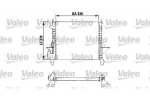 Valeo Ψυγείο, Ψύξη Κινητήρα - 730633