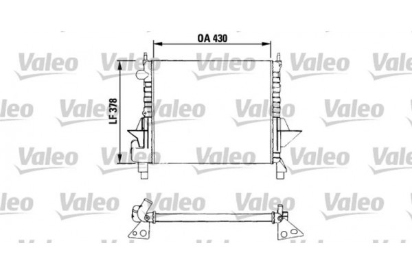 Valeo Ψυγείο, Ψύξη Κινητήρα - 730633