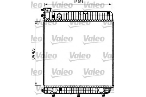 Valeo Ψυγείο, Ψύξη Κινητήρα - 730883