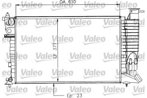 Valeo Ψυγείο, Ψύξη Κινητήρα - 730927