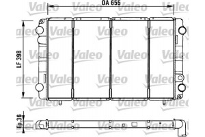 Valeo Ψυγείο, Ψύξη Κινητήρα - 730944