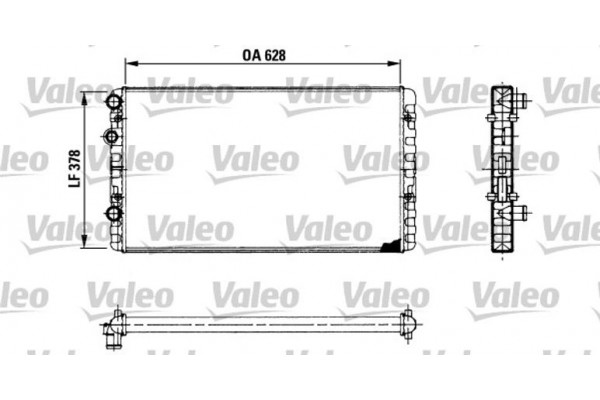 Valeo Ψυγείο, Ψύξη Κινητήρα - 730955