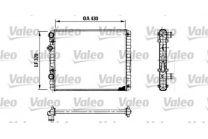 Valeo Ψυγείο, Ψύξη Κινητήρα - 730956