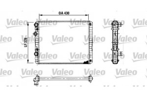 Valeo Ψυγείο, Ψύξη Κινητήρα - 730956