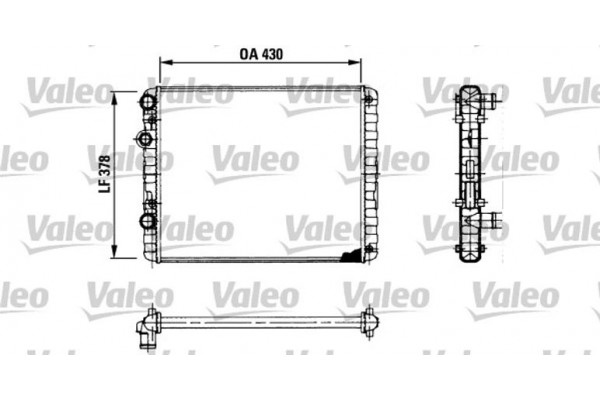 Valeo Ψυγείο, Ψύξη Κινητήρα - 730956