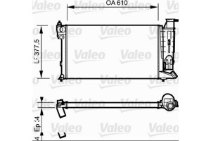 Valeo Ψυγείο, Ψύξη Κινητήρα - 730985