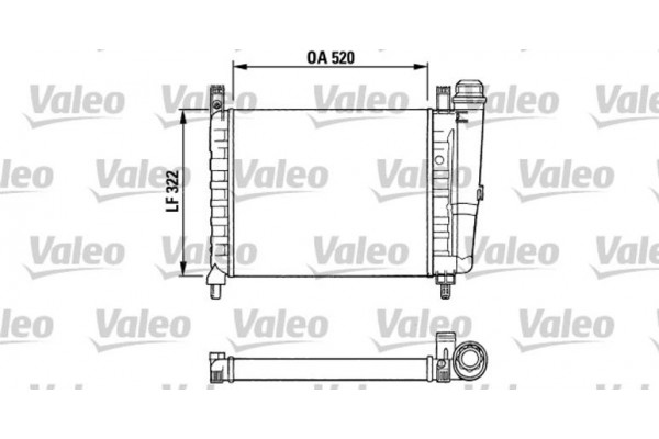 Valeo Ψυγείο, Ψύξη Κινητήρα - 730991