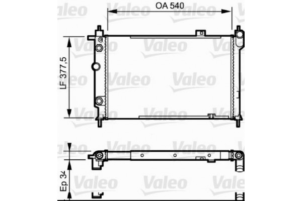 Valeo Ψυγείο, Ψύξη Κινητήρα - 730994
