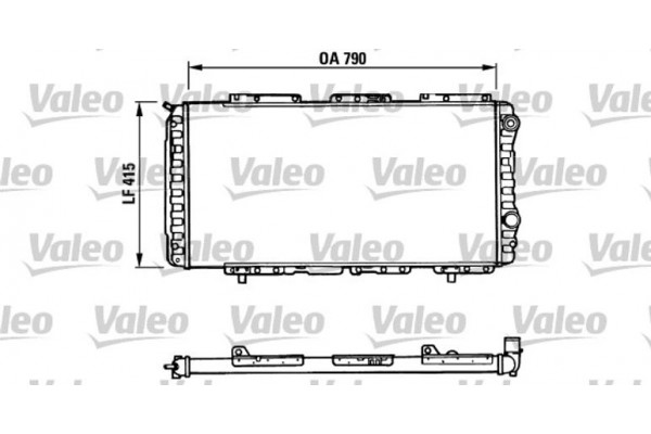 Valeo Ψυγείο, Ψύξη Κινητήρα - 730997