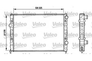 Valeo Ψυγείο, Ψύξη Κινητήρα - 731005